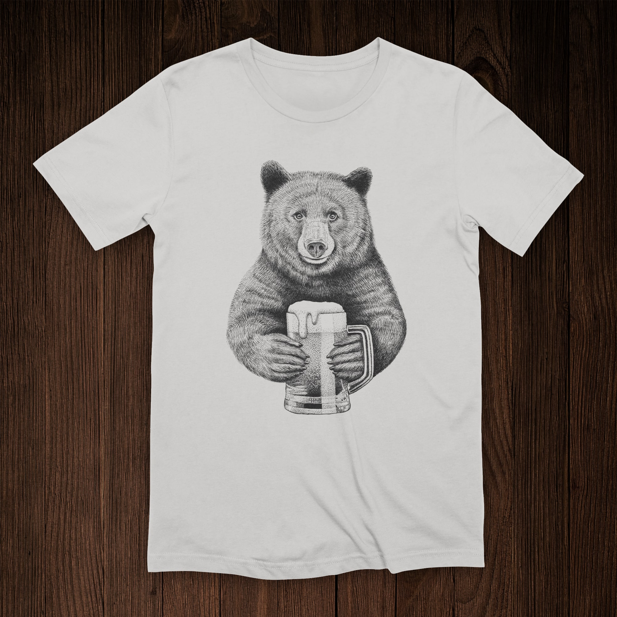 Bear Beer T-Shirt (Large)